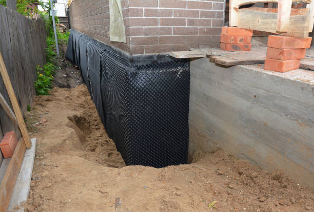 Expert waterproofing evaluation at a Six Lakes, MI property